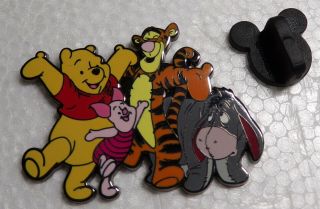 ♡ Disney Pin ♡ Pooh & The Gang ♡ Tigger ♡ Piglet ♡ Eeyore ♡ 2007 ♡