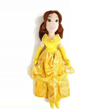 Disney Store Beauty And The Beast Belle Plush Doll Toy 20 "