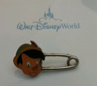 Hong Kong Disneyland Pinocchio Baby Diaper Safety Pin Disney Hkdl Wdw
