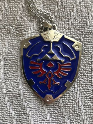 Hylian Shield From The Legend Of Zelda Necklace