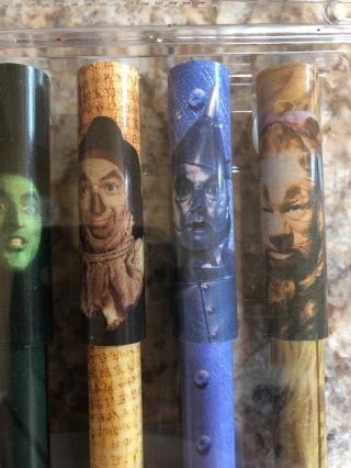 The Wizard Of Oz 6 Pen Set.  Warner Bothers 1998 3