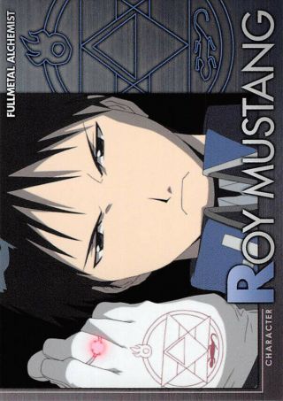 Fullmetal Alchemist Trading Card Carddass Masters 2 35 Roy Mustang