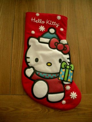 Kurt Adler Hello Kitty Christmas Stocking