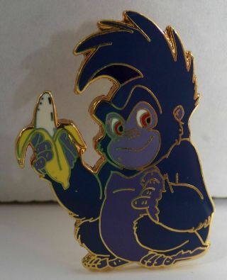♡ Disney Pin ♡ Tarzan ♡ Young Terk ♡ Gorilla Holding A Banana ♡