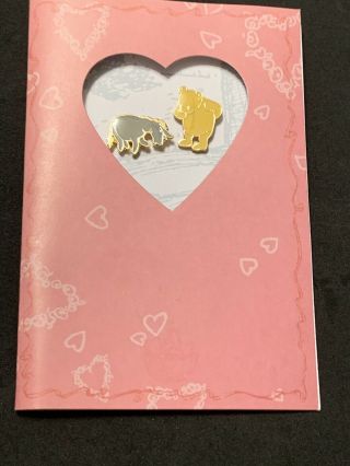 Disney Classic Pooh & Eeyore 2 Pin Set On Card Pin - Pins