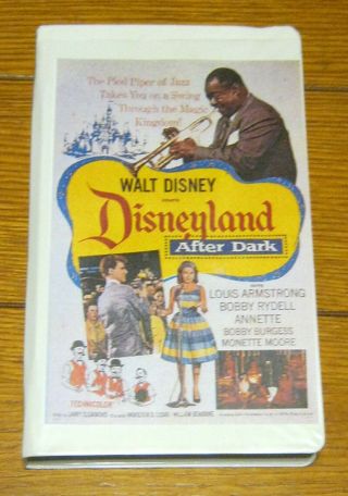 Walt Disney Presents Disneyland After Dark Vhs 2001 From Wide World Of Color