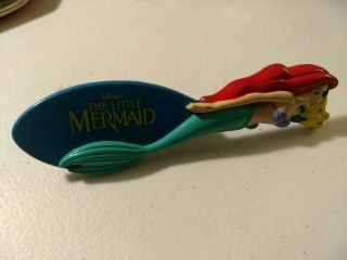 Vintage The Little Mermaid 1991 Ariel And Flounder Brush Disney