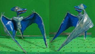 Ooak Stop - Motion Puppet Screen In Ghost Horse Short Subject - Ptera