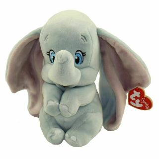 Ty Disney Sparkle Dumbo The Elephant 6 " With Heart Tags