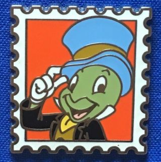 Jiminy Cricket Postage Stamp Magical Mystery 10 2016 Disney Pin Pinpics 117992