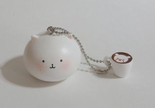 Capsule Toy Is The Order A Rabbit ? Caffe Keyring Japan