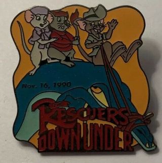 Disney Store - Countdown To The Millennium - The Rescuers Down Under Pin