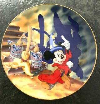 Walt Disney 50th Anniversary Fantasia Mickey Mouse Sorcerer 
