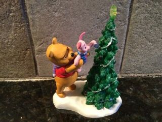 Winnie The Pooh & Piglet Christmas Tree Ornament In Disney Version