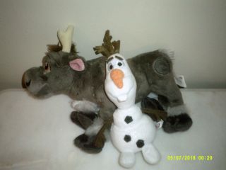 Disney Frozen Sven And Olaf Stuffed Animal