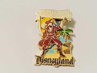 Disney 2003 Pirates Of The Caribbean Disneyland 3 - D Pin - Pins
