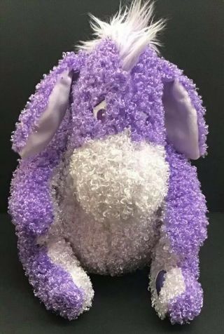 Disney Store Exclusive Eeyore Plush Purple Hard To Find Stuffed Animal