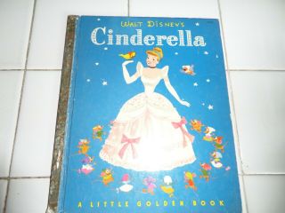 Cinderella,  A Little Golden Book,  1950 (vintage Walt Disney; Children 