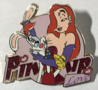 Jessica & Roger Rabbit Pin Up Love 2005 Disney Pin 38190 Dlrp Starter