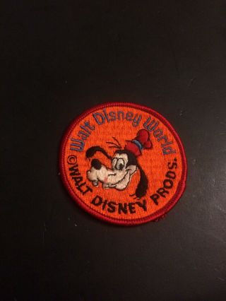 Vintage Walt Disney World Goofy Patch 1976