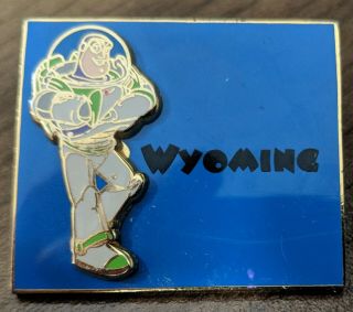 Disney State Character Pin 14962 Wyoming Buzz Lightyear Toy Story