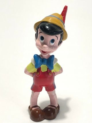 Disney Pinocchio Mini Figure.  2.  5” Pvc Figurine.  Walt Disney Toy - Small,  90’s.