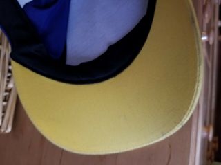 Authentic DISNEY PARKS Mickey Mouse YOUTH Baseball Hat Cap w/ Ears Blue Yellow 2