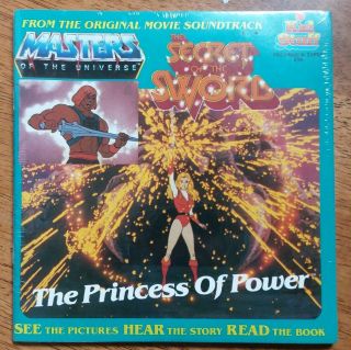 Masters Of The Universe Read - Along Book And Record 298 (in Packing)