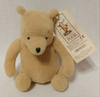 Gund Disney Classic Winnie The Pooh Teddy Bear Plush 4 - 5 "