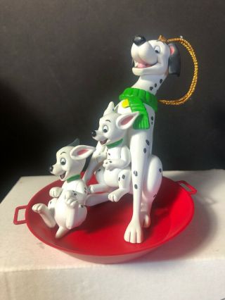 Disney 101 Dalmatians Christmas Magic Ornament Grolier 105