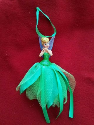 Tinker Bell Disney Princess Figure Dress Holiday Ornament Tinkerbell