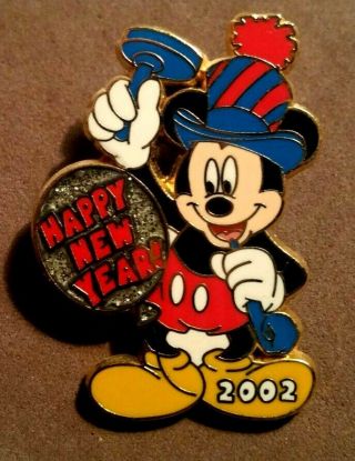 Disney Store 2002 Happy Year Mickey Mouse 12 Months Of Magic Pin