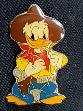 Disney Cowboy Donald Duck Vintage Mcdonald 