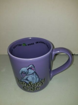 Rainforest Cafe Purple Elephant Mug 1999,  4.  25 ",  Tuki Makeeta 16 Oz Oversize