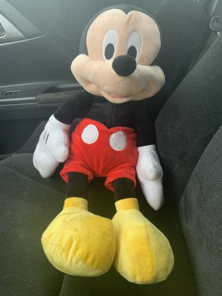 Disney Mickey Mouse Plush 24 " Stuffed Animal Toy Jumbo Large Figure