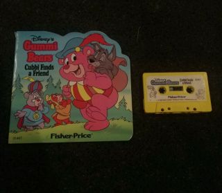 Disney’s Gummi Bears - Cubbi Finds A Friend Read - Along Book,  Record