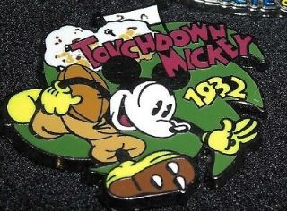 Disney Pin - Ds - 100 Years Of Dreams 18 - Touchdown Mickey Mouse - Retired Le