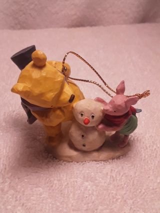 Walt Disney Christmas Ornament Winnie The Pooh And Piglet