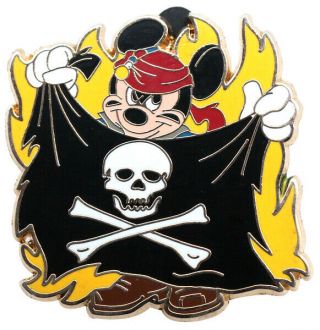 2011 Disney Pirates Mickey Mouse Pin