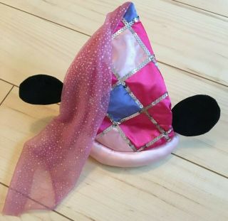 Disney Minnie Mouse Princess Hat With Veil And Sequins