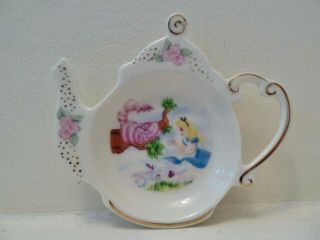 Alice In Wonderland Authentic Disney Park Teabag Holder For Vankrkav Only