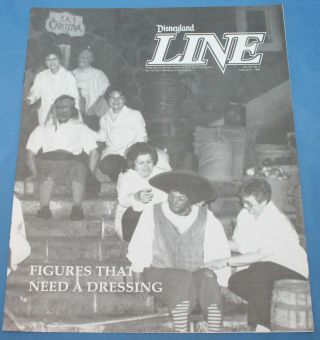 Disneyland Line Vol 23 No.  5 February 1,  1991 Cast Member Item