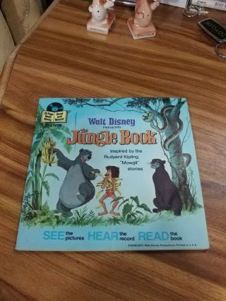 See Hear Read The Jungle Book Records Walt Disney Fairy Tales Disneyland