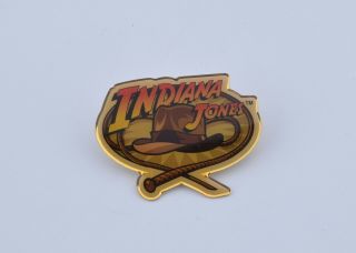2002 Disney Lucasfilm Pin Trading Indiana Jones Hat & Whip
