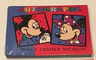 Disney Autograph Book Walt Disney World