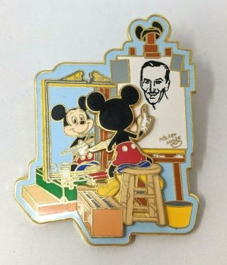 2001 Disney Trading Pin Mickey Mouse Painting Walt Disney Art A003