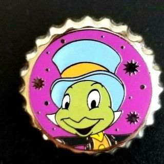 Disney Pin 113714 Magical Mystery - 9 Bottle Cap - Jiminy Cricket