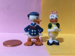 Marx Disneykins Daisy Donald Duck Miniature Plastic Walt Disney Character Figure
