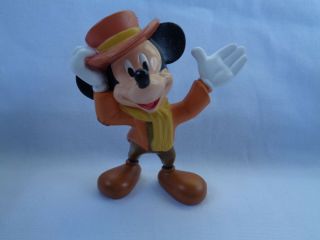 Disney 2002 Pmi Mickey Mouse As Bob Cratchit Christmas Carol Pvc Figure