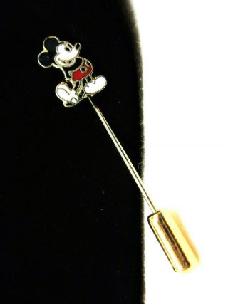 Vintage Walt Disney Productions - Mickey Mouse - Stick Pin